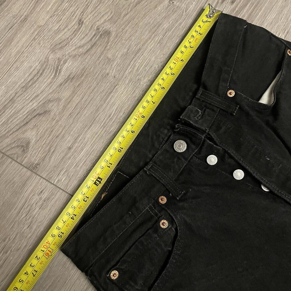 Levis 501 VTG 90s Black Jeans Mens 32 x 34 (31 x 32.5 Actual) - Picture 6 of 9